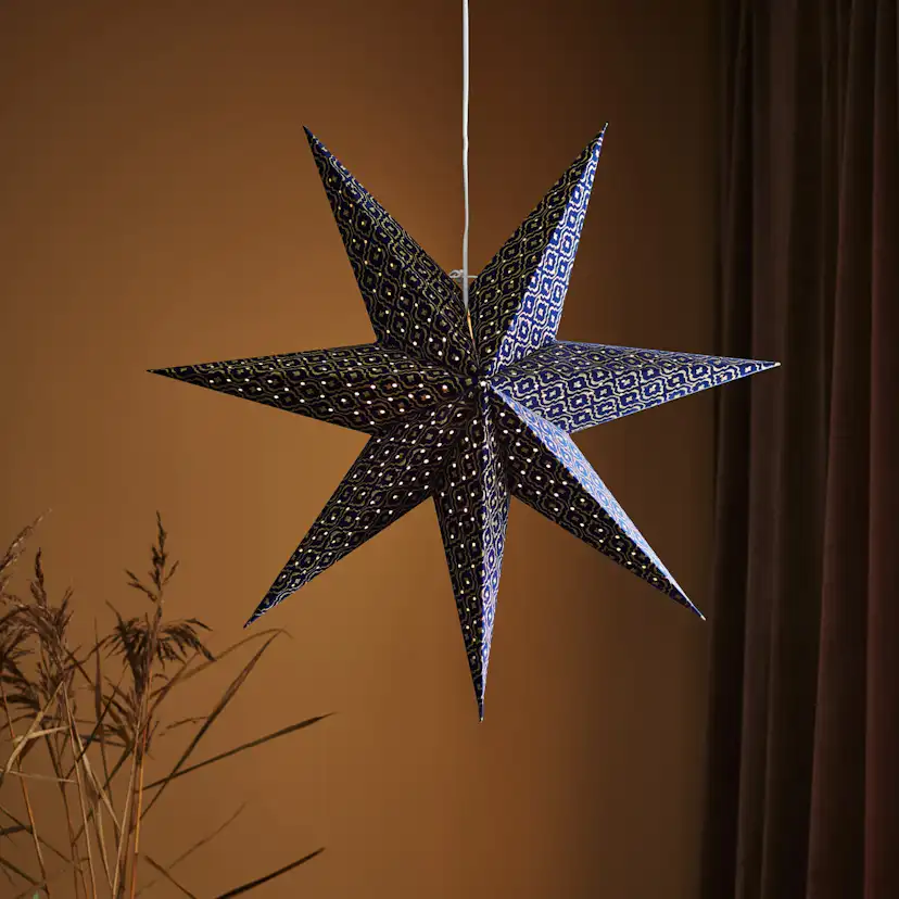 Adventsstjärna Markslöjd Baroque Pendant Star 75 cm