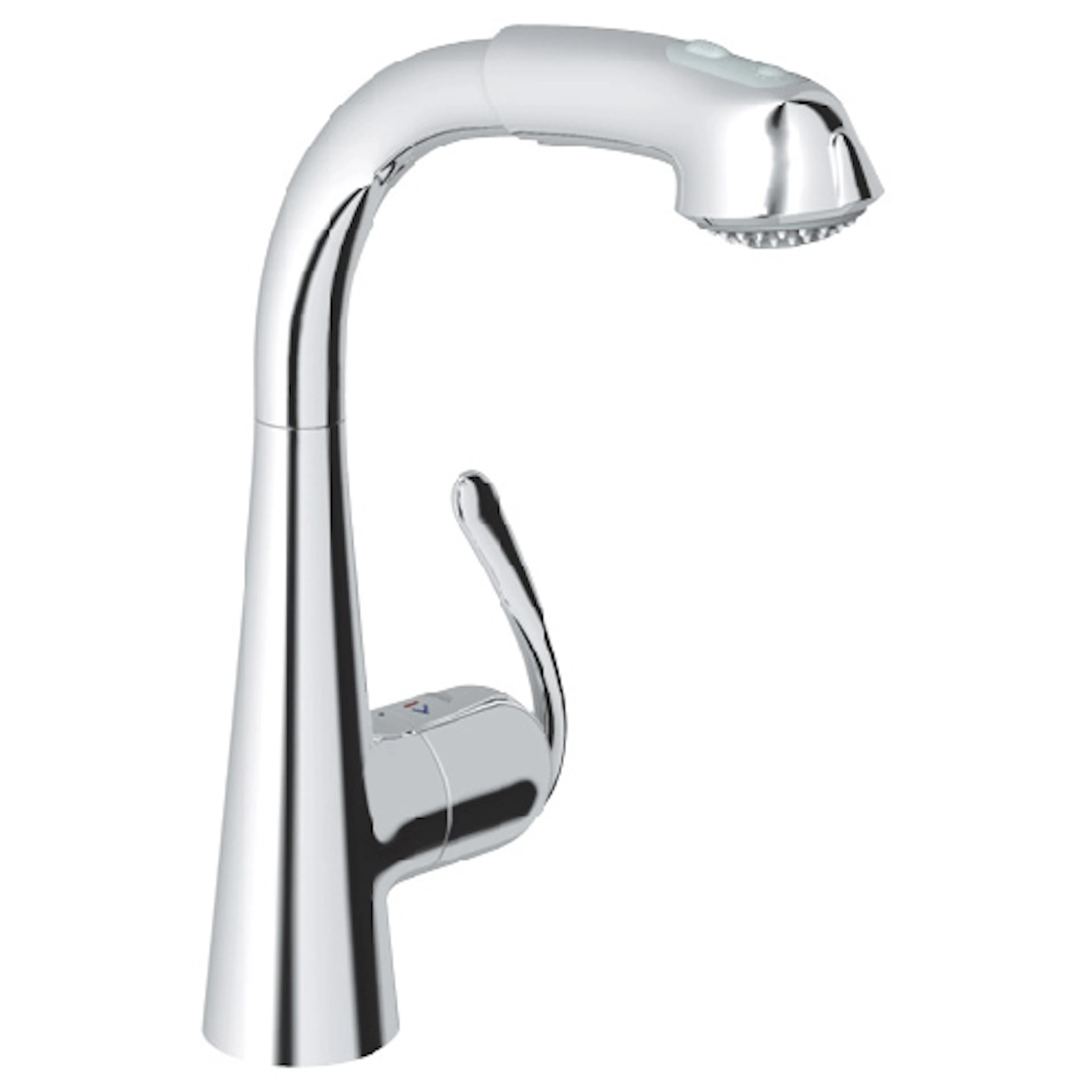 Köksblandare Grohe Zedra med Utdragbar Pip
