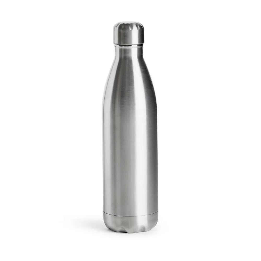 To Go stålflaska 0,75 liter Silver