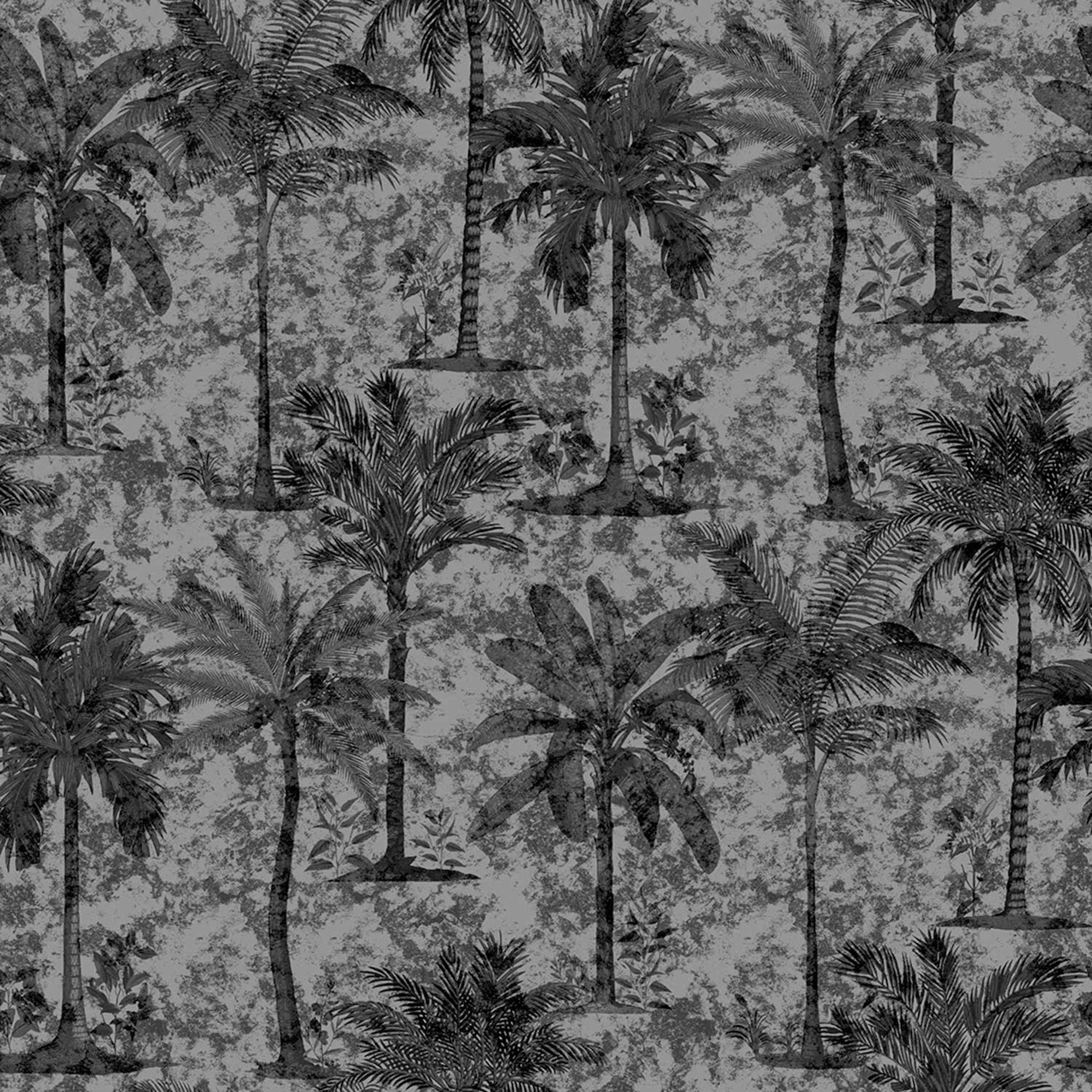 Tapet Wow Palm Grå 5631439