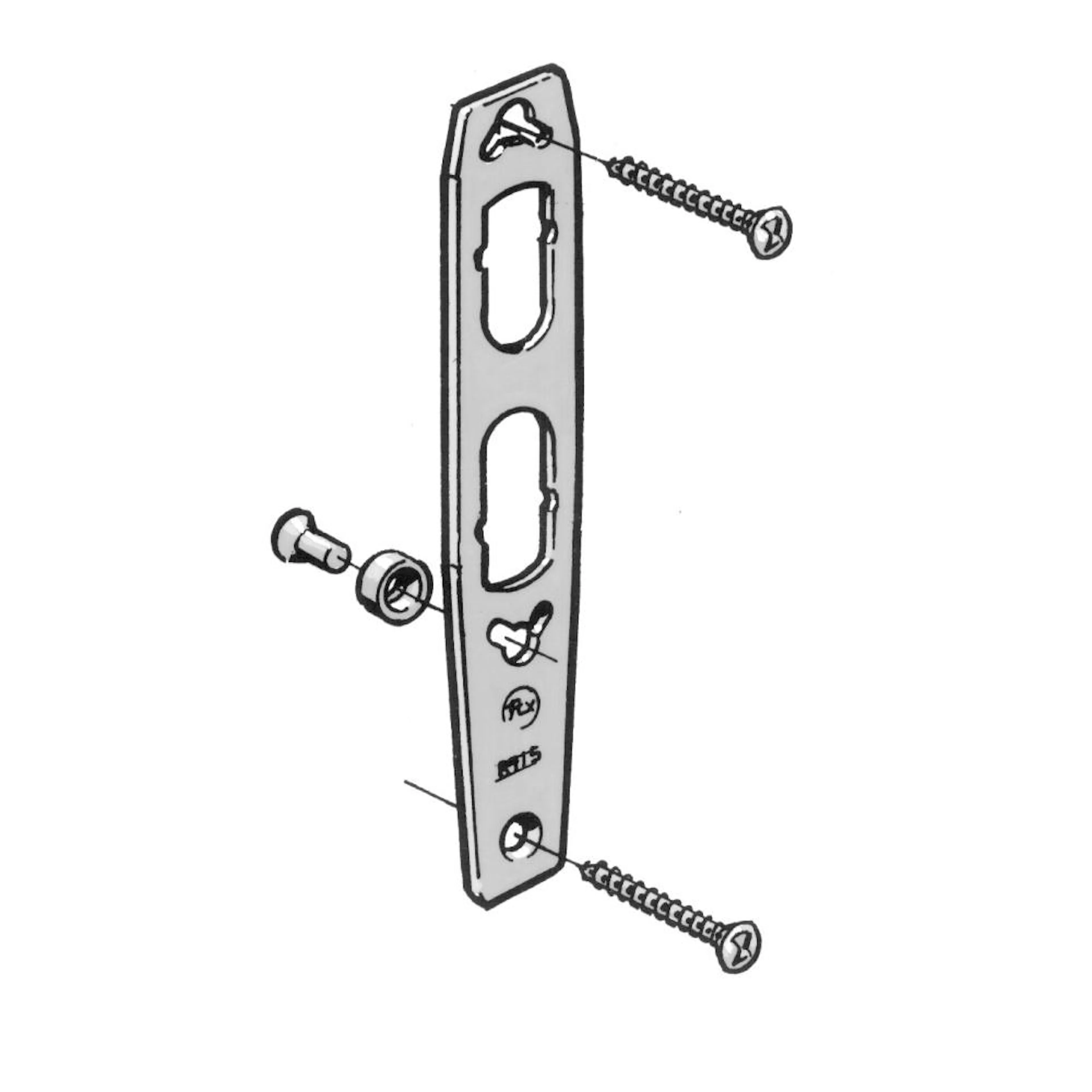 Underläggsbricka ASSA Abloy Fix 841S