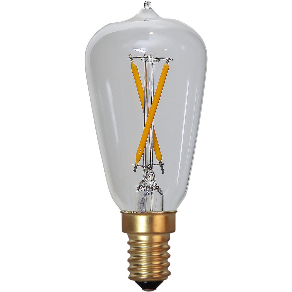 LED-lampa Star Trading Filament E14 ST38 Soft Glow 0,5W