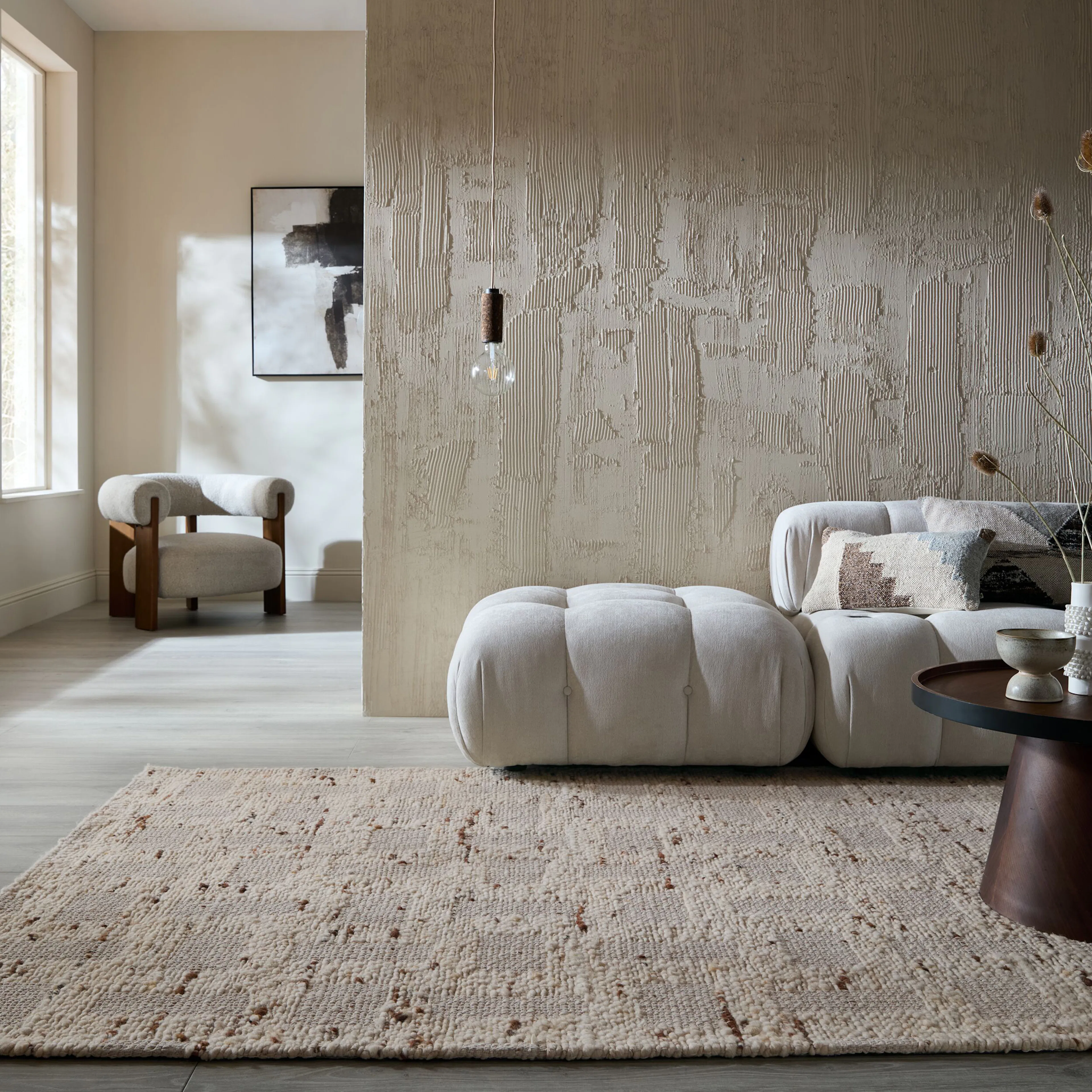 Rektangulär Matta Flair Rugs Rova Wool Blend