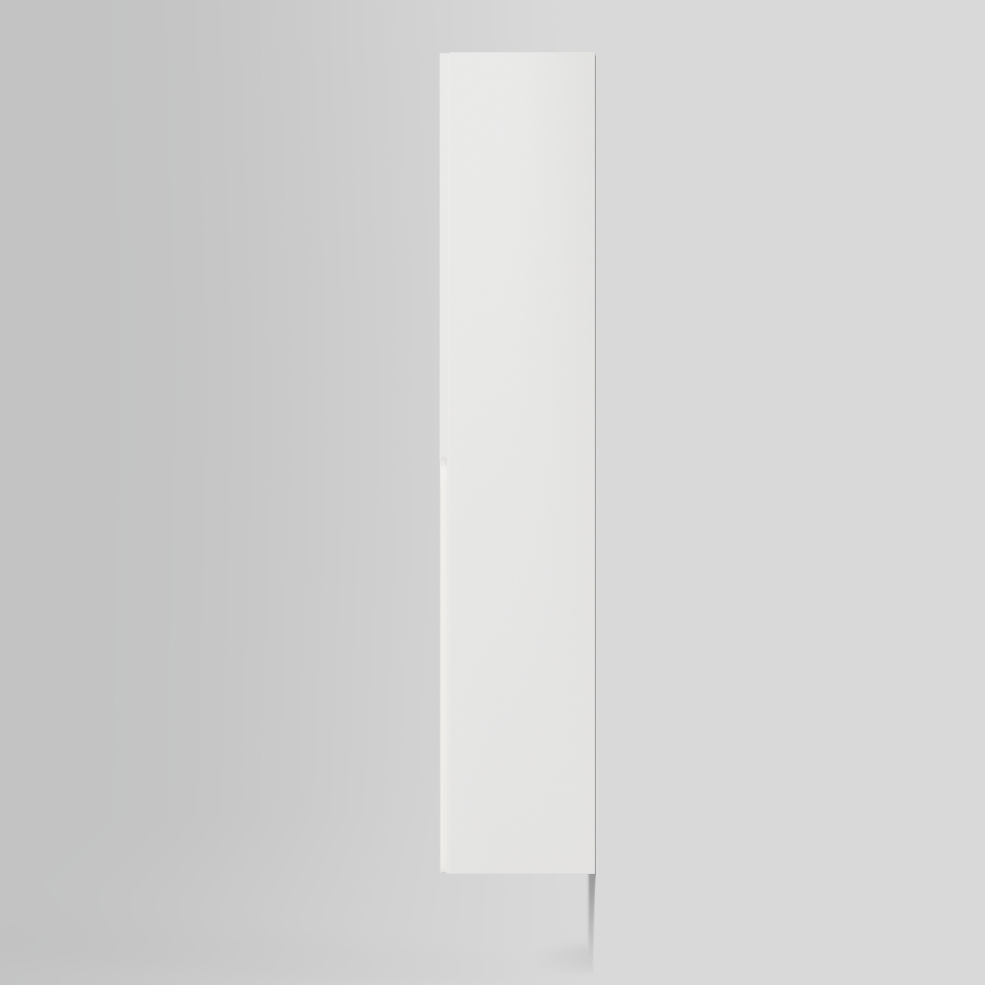 Högskåp Grip 40/30 Pure White, 5 Hy, Vä Färg: Pure White, Hängning: Vänster