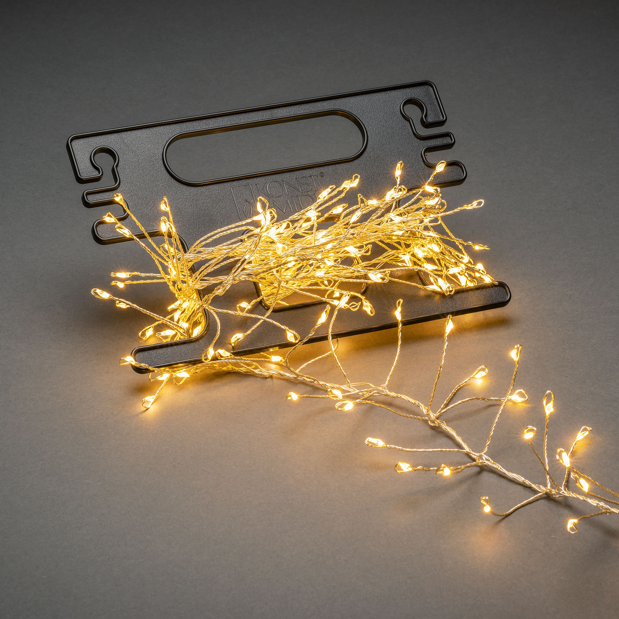 Ljusslinga Gnosjö Konstsmide Cluster Amber Micro-LED 3,6 m