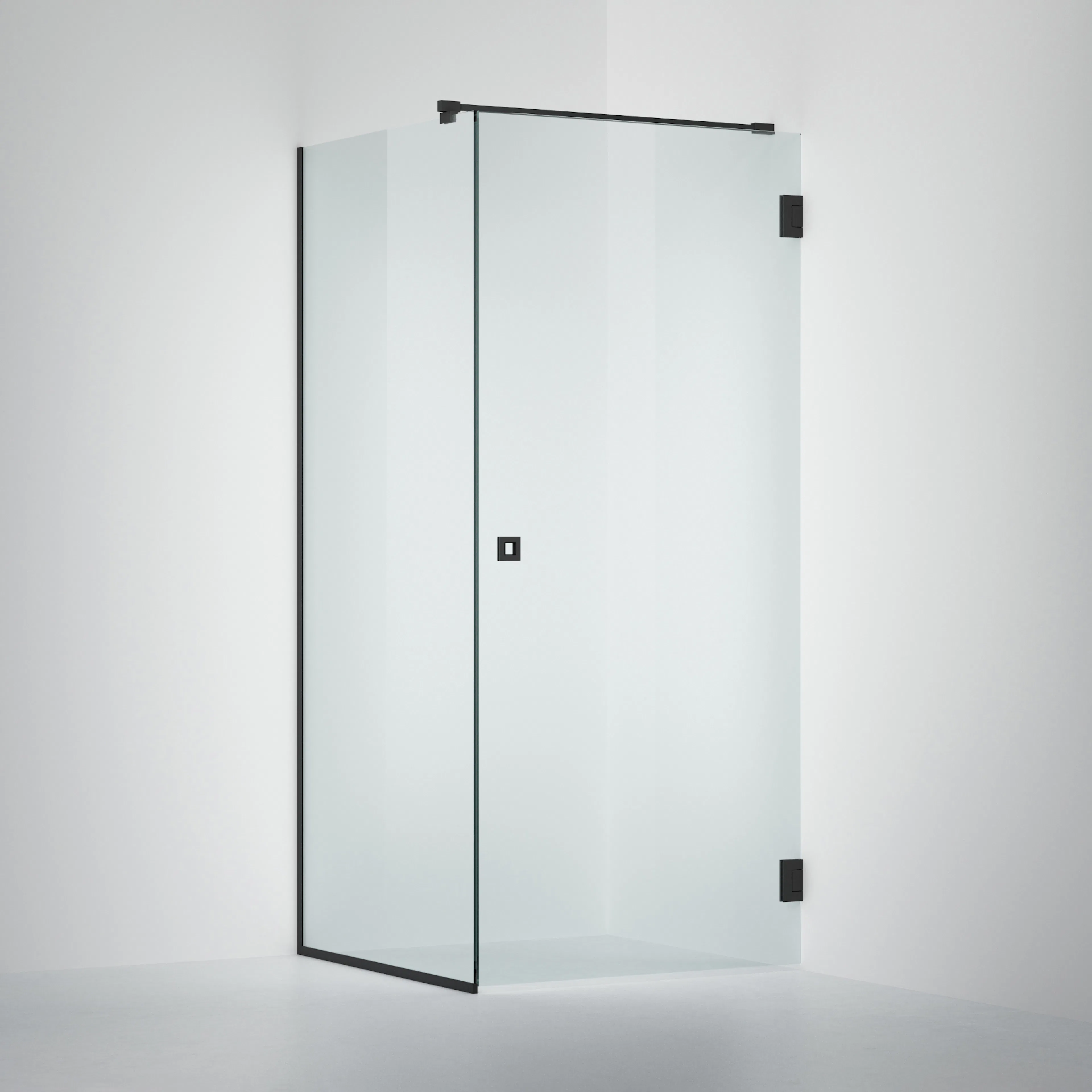 Duschvägg INR Arc 13 Frame 800x900 mm Clear, Black CONCATENATE("BxH:",CI4,"mm, Yta: ",CM4,", Färg Profil: ",CL4,", ",CJ4, )