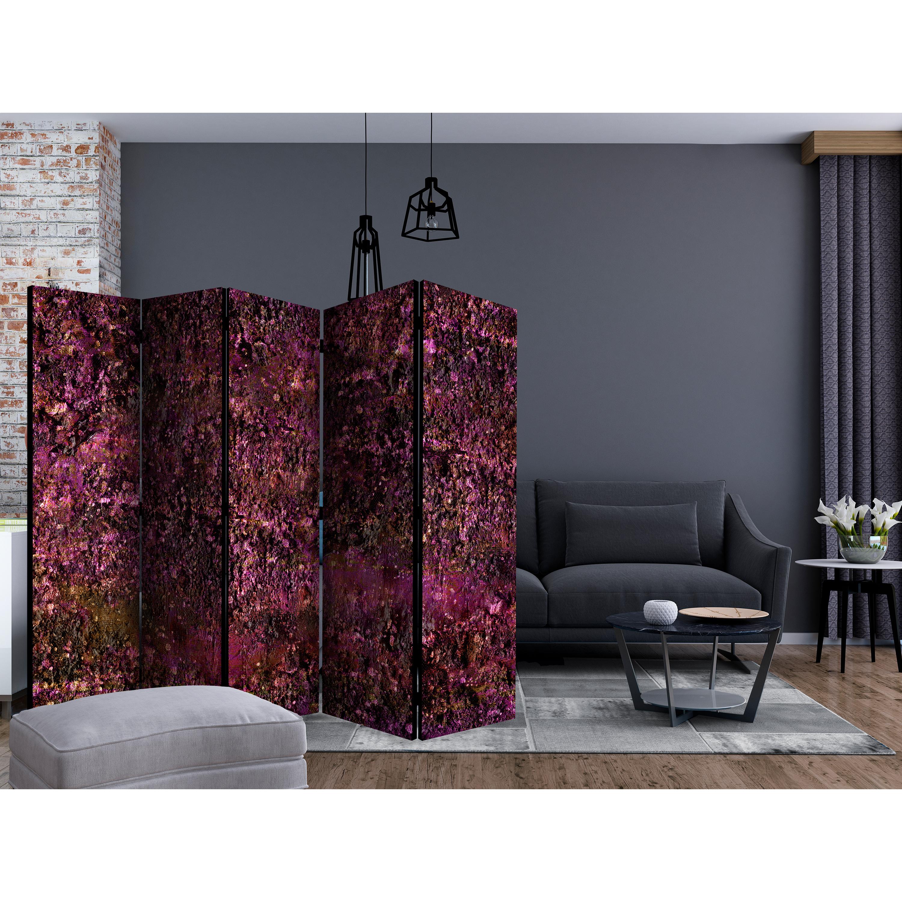 Rumsavdelare Skärmvägg Arkiio Pink Treasure II 225x172 cm