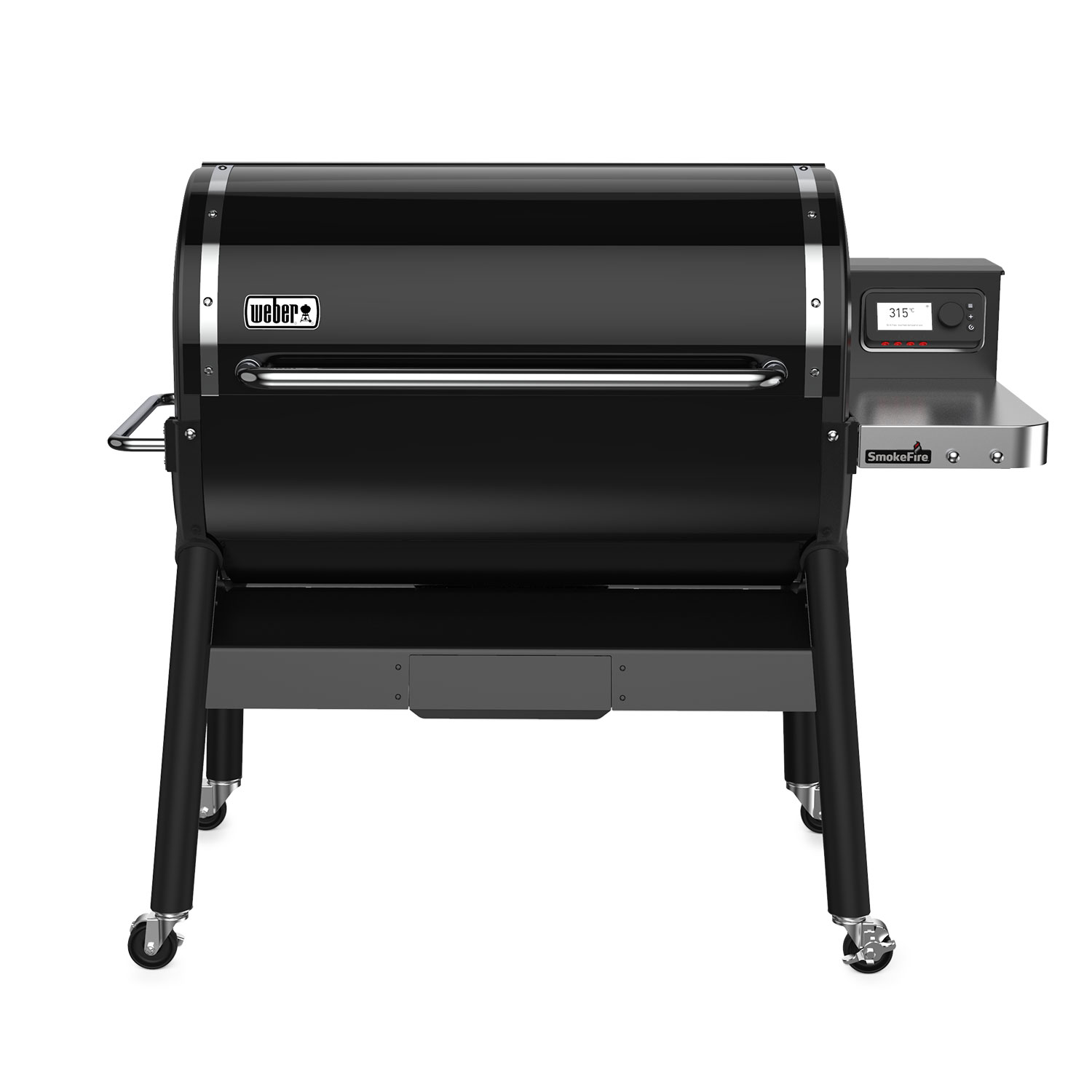 Träpelletsgrill Weber SmokeFire EX6 GBS Svart, Grillyta med 2 Zoner