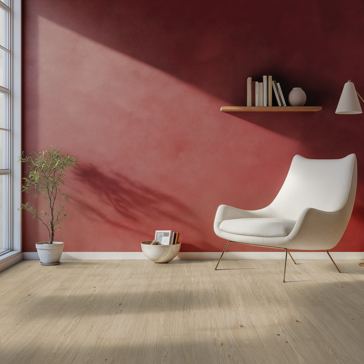Laminatgolv Tenfors Oak Camel 8 mm, 1-stav