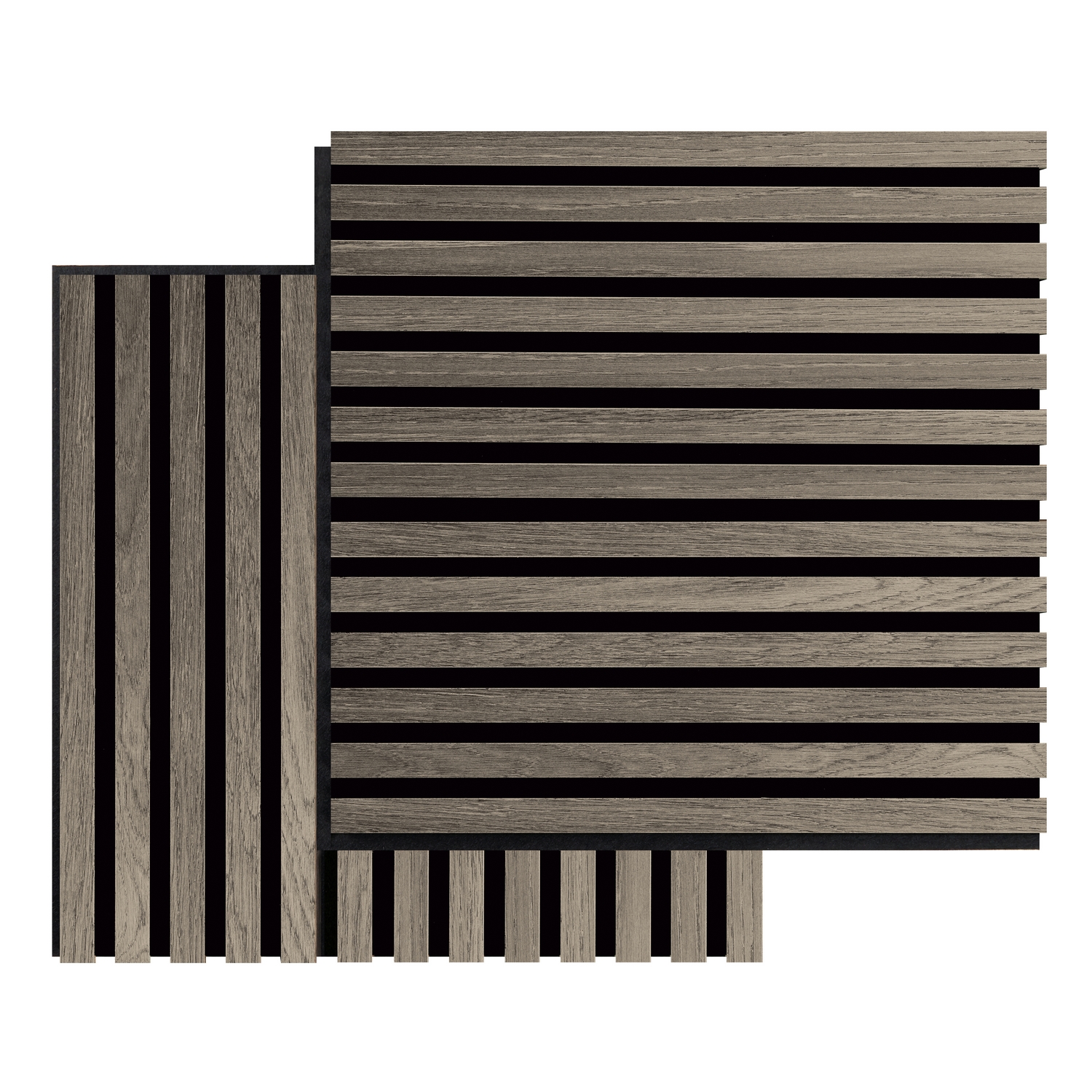 Akustikpanel SQUARE - Grey oak 2st Grå ek