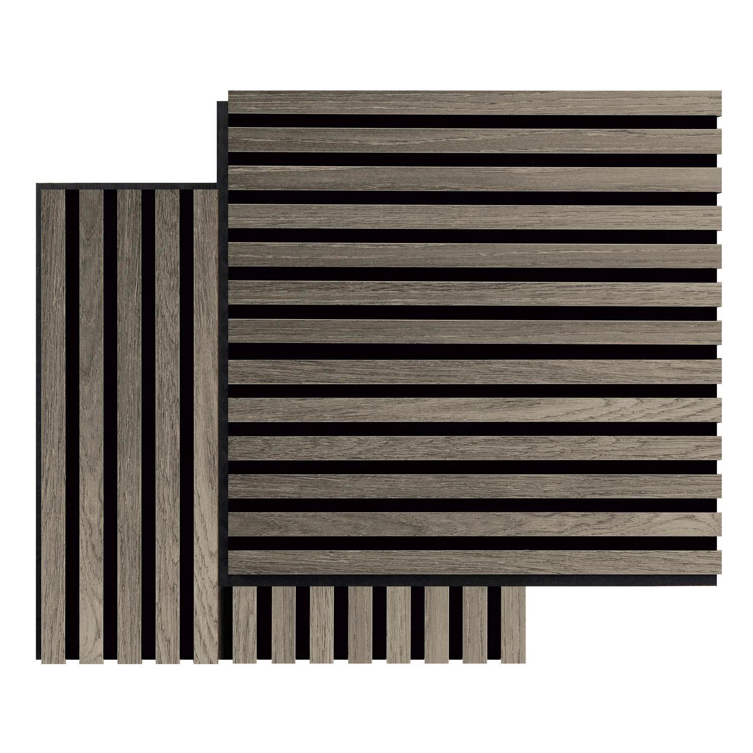 Akustikpanel SQUARE - Grey oak 2st Grå ek