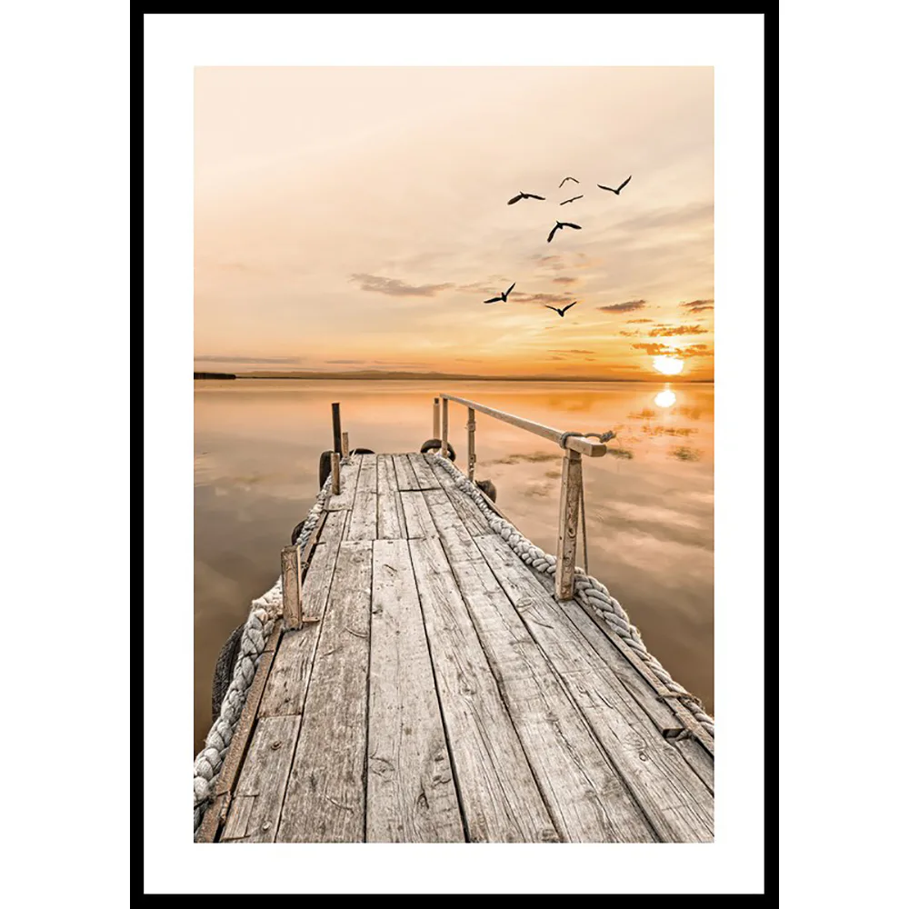 Poster Gallerix Relaxing Sunset