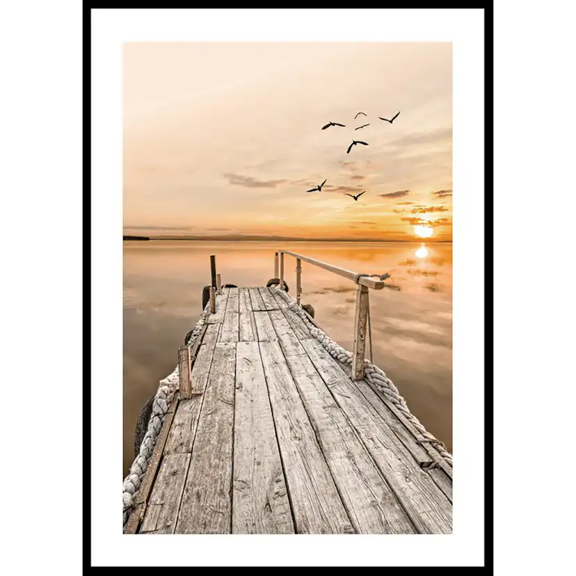 Poster Gallerix Relaxing Sunset