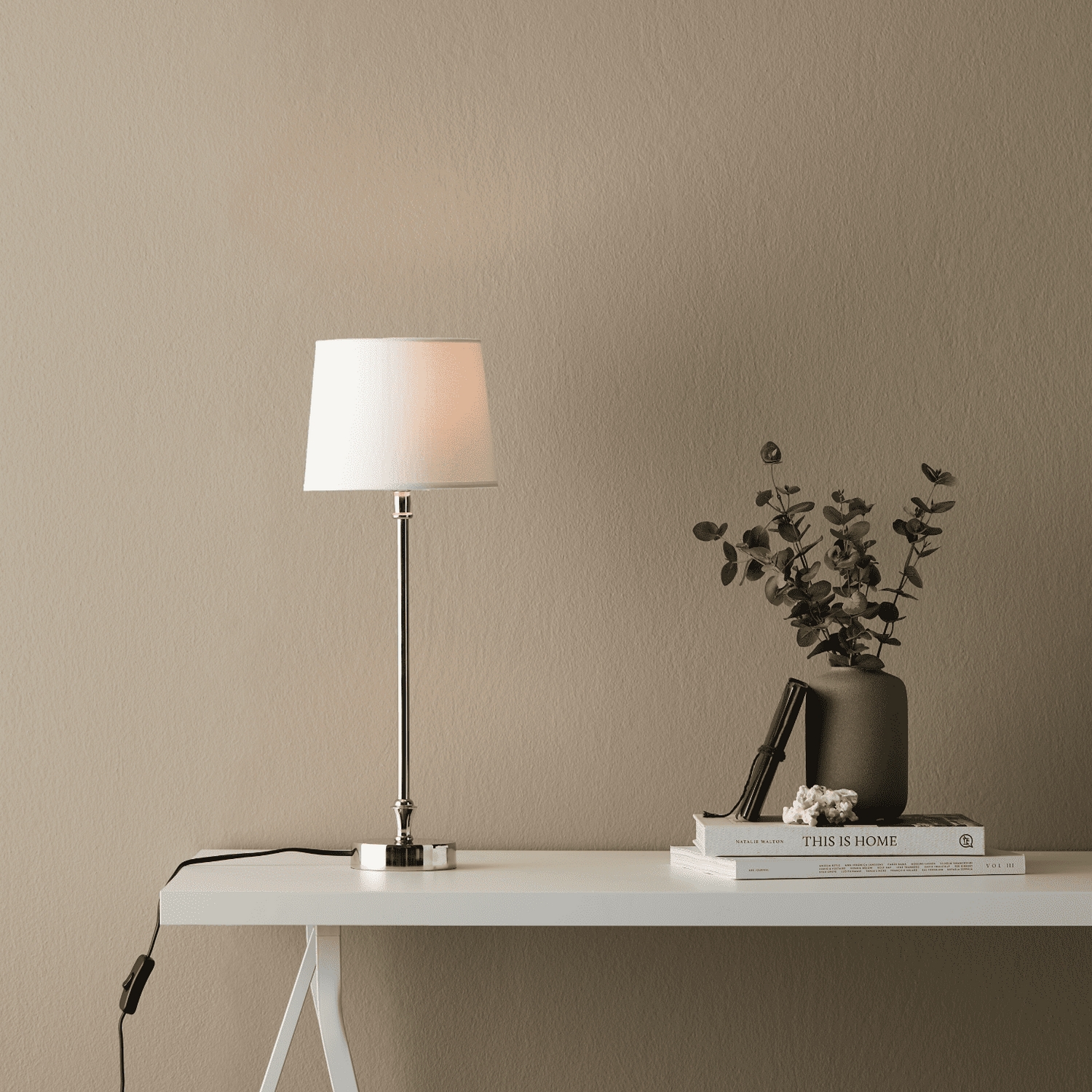 Bordslampa PR Home Liam med Skärm