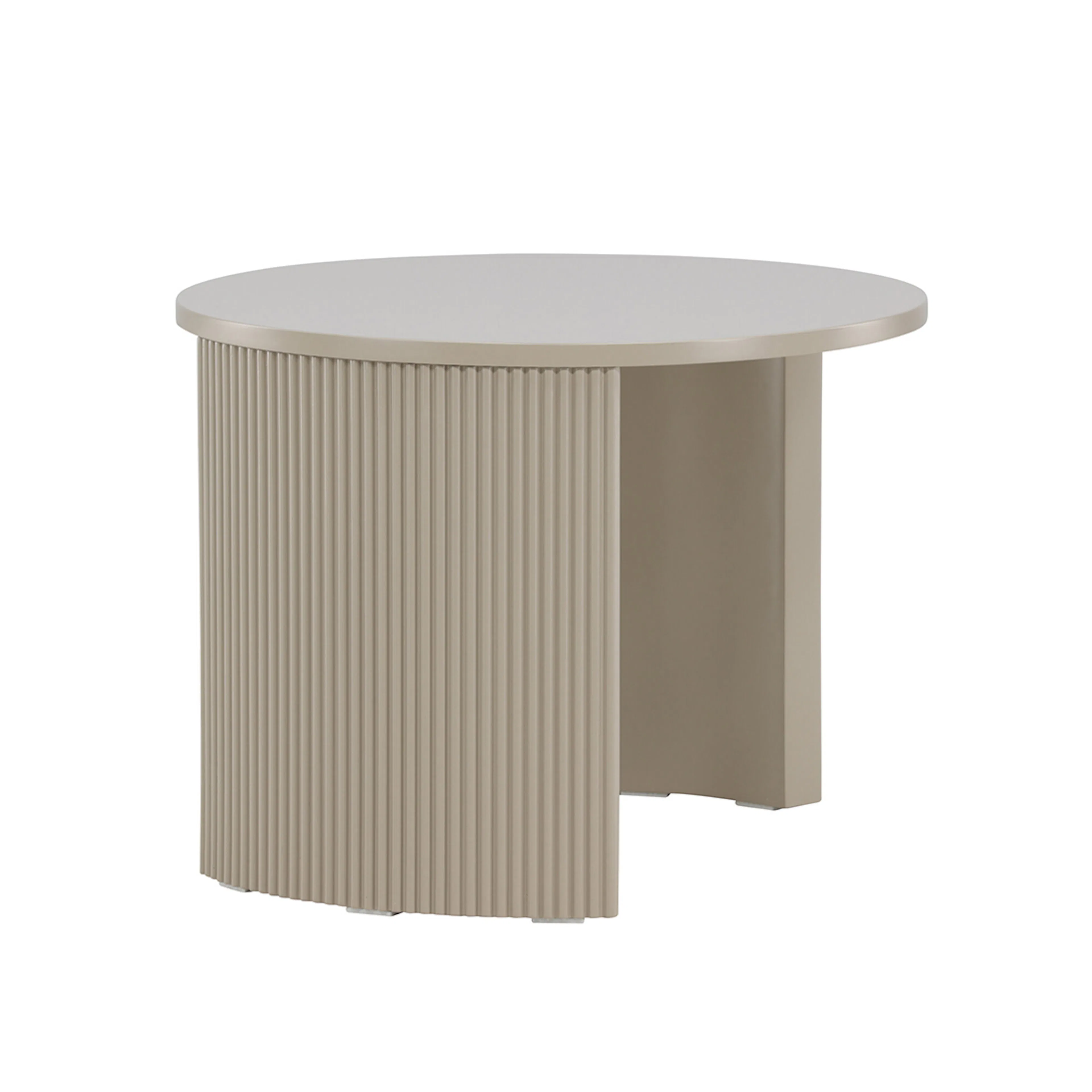 Bristol Sofa Table φ60x45 cm - Beige Färg: Beige