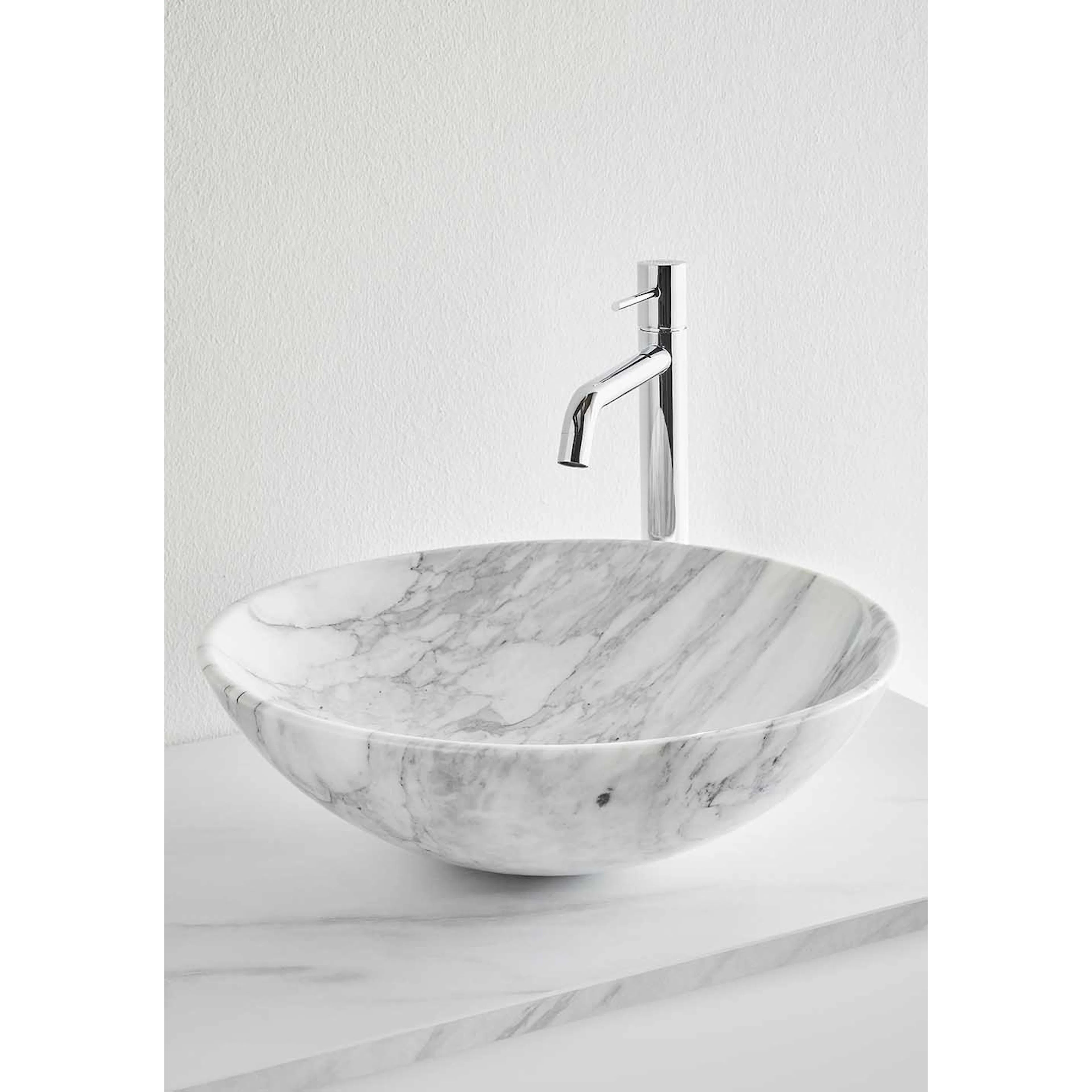Tvättställ Noro Marble med Tvättställsblandare Vogue