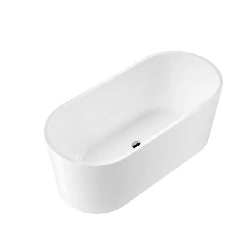 Badkar Bathlife Fridsam Fristående Rund Vit