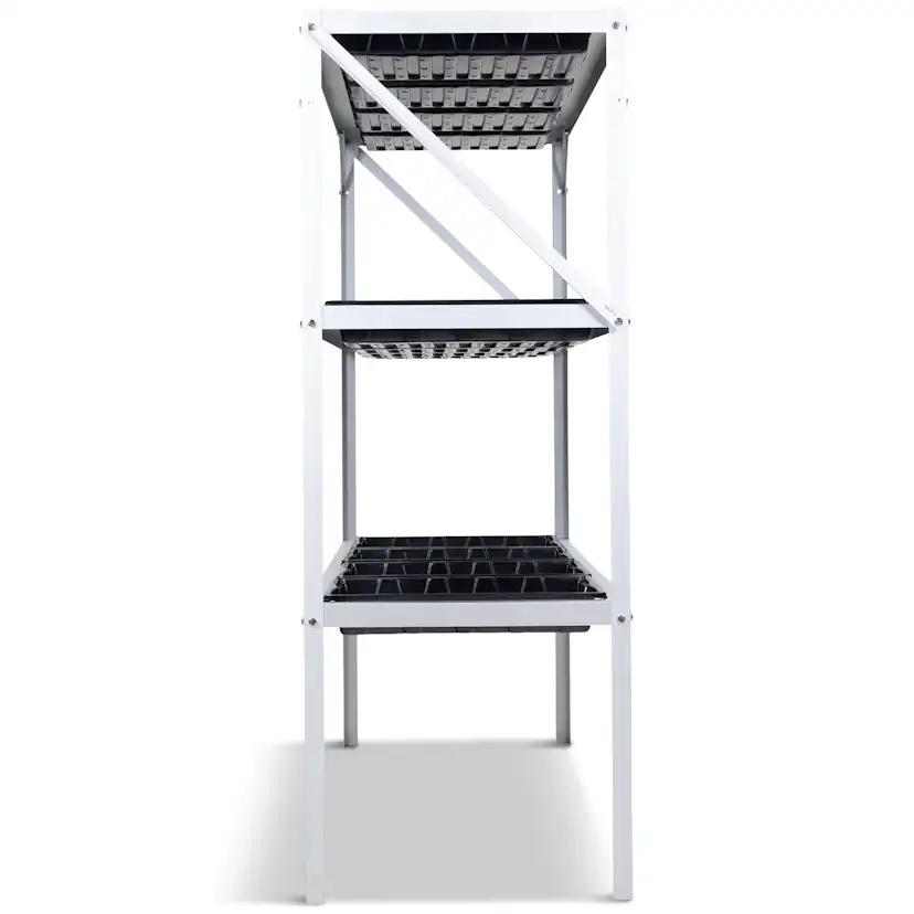 Växthusbord Metalcraft 113cm med planeringslådor