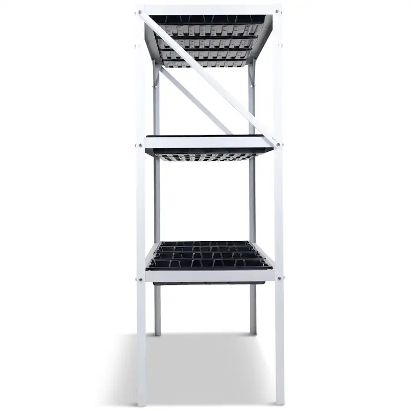 Växthusbord Metalcraft 113cm med planeringslådor