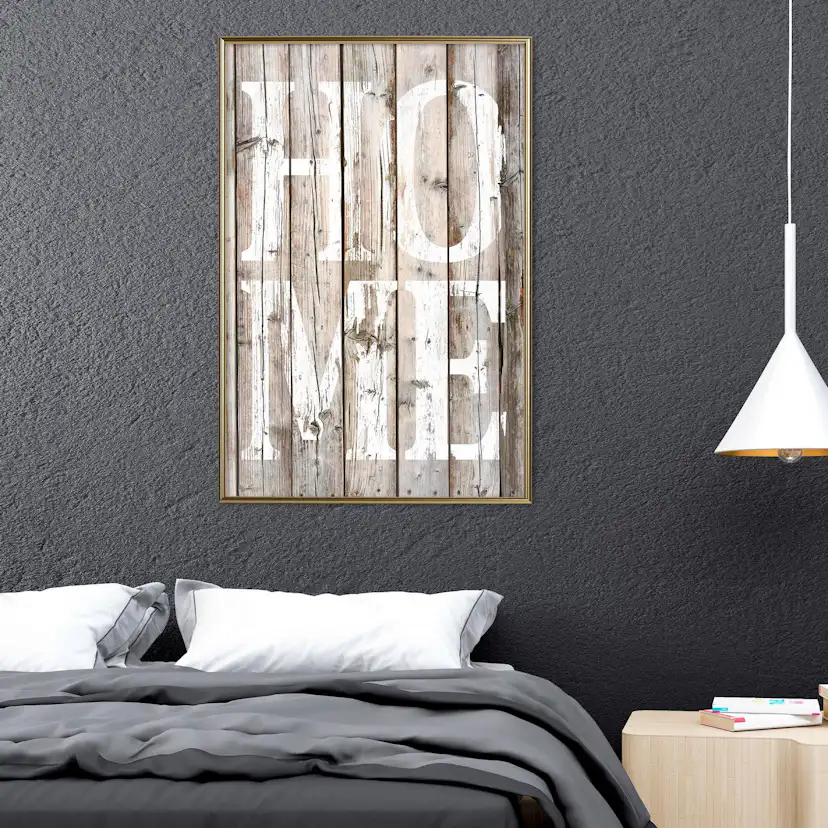 Poster Artgeist Affisch Retro Home
