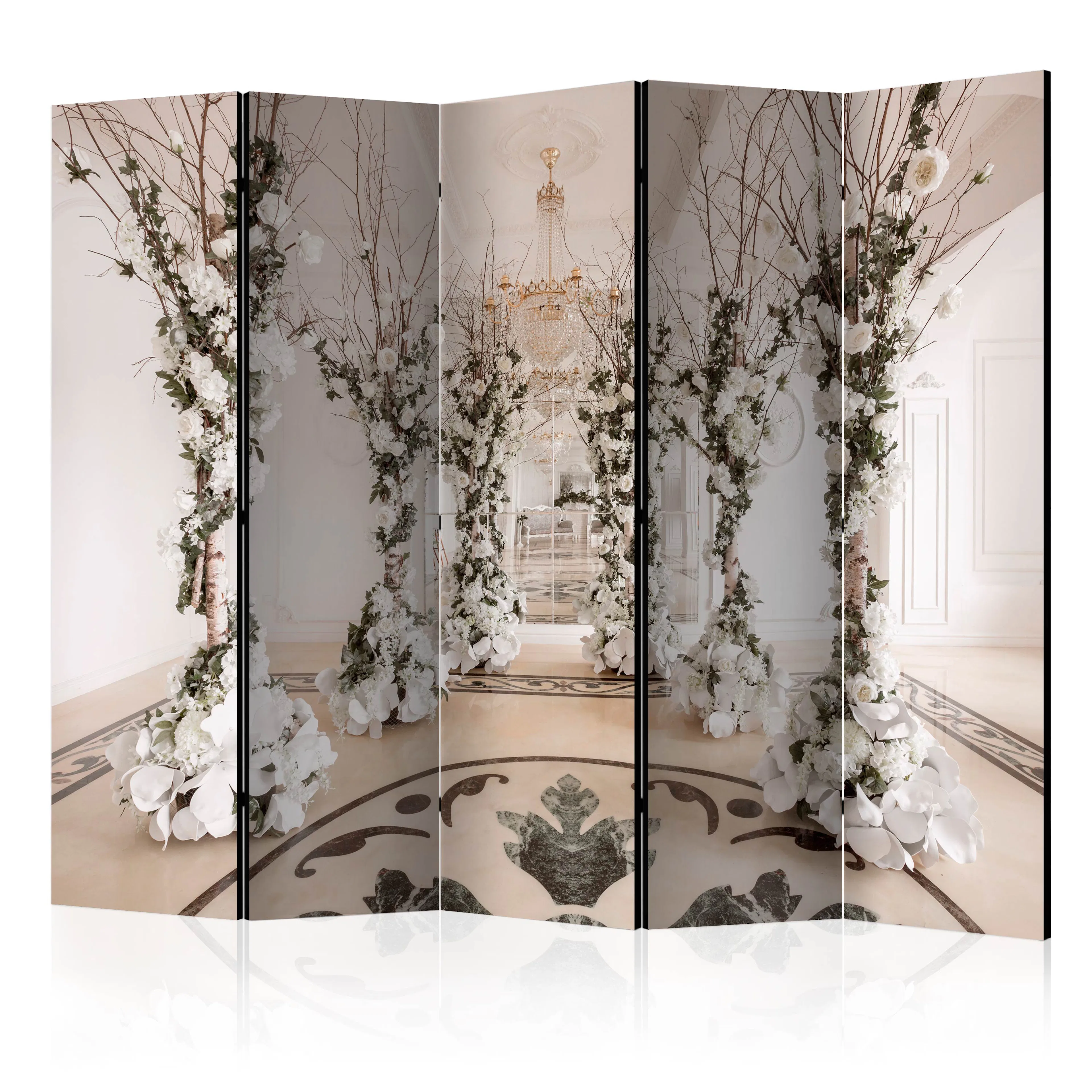 Rumsavdelare Skärmvägg Arkiio Flower Chamber II 225x172 cm