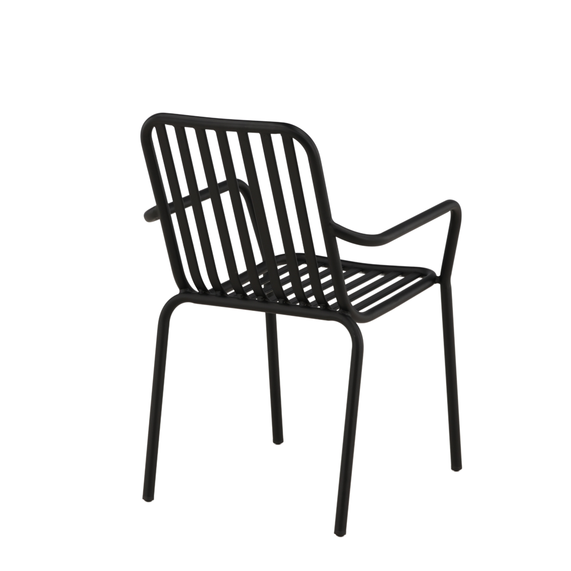 Peking Diningchair Aluminium - Black /    55*60,5*87 Svart