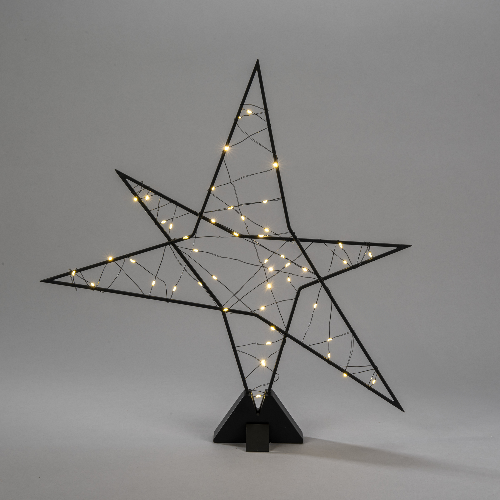 Stjärna Gnosjö Konstsmide Adventsljus Stående Dekoration LED