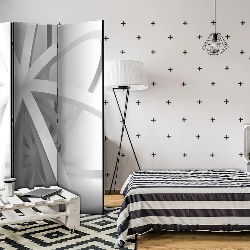 Rumsavdelare Skärmvägg Arkiio Room Divider – Openwork Form I 135x172 cm