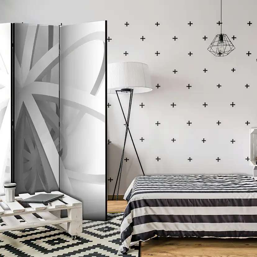 Rumsavdelare Skärmvägg Arkiio Room Divider – Openwork Form I 135x172 cm