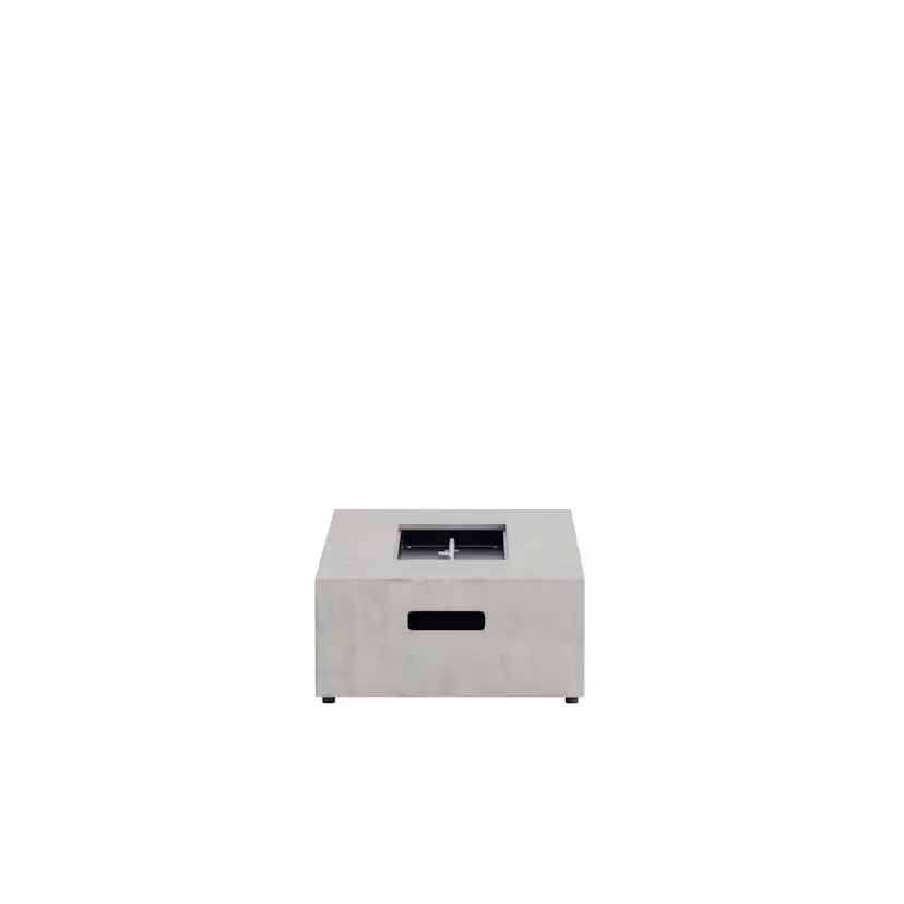 Kea Fire Pit Rectangular 137x69x31 cm - Grey Grey