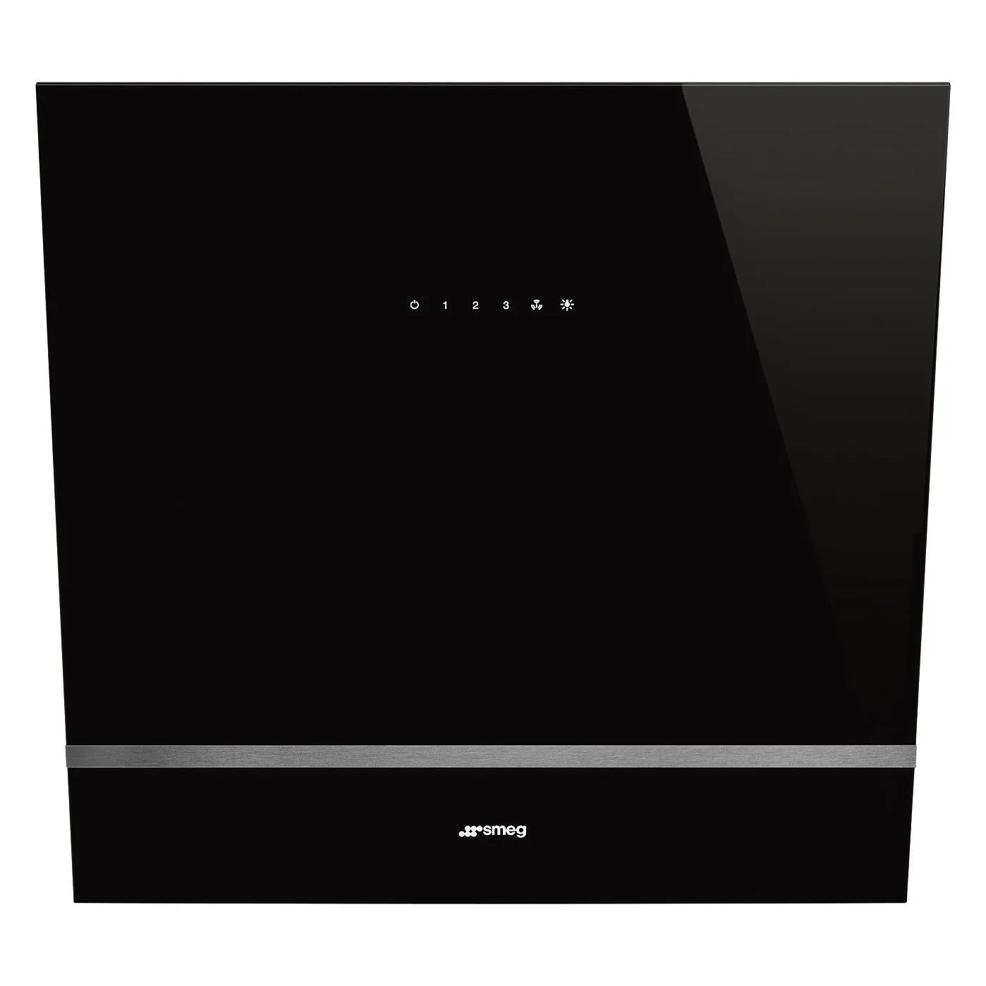 Smeg Väggmonterad Köksfläkt Universal KV26N Svart, 60 cm