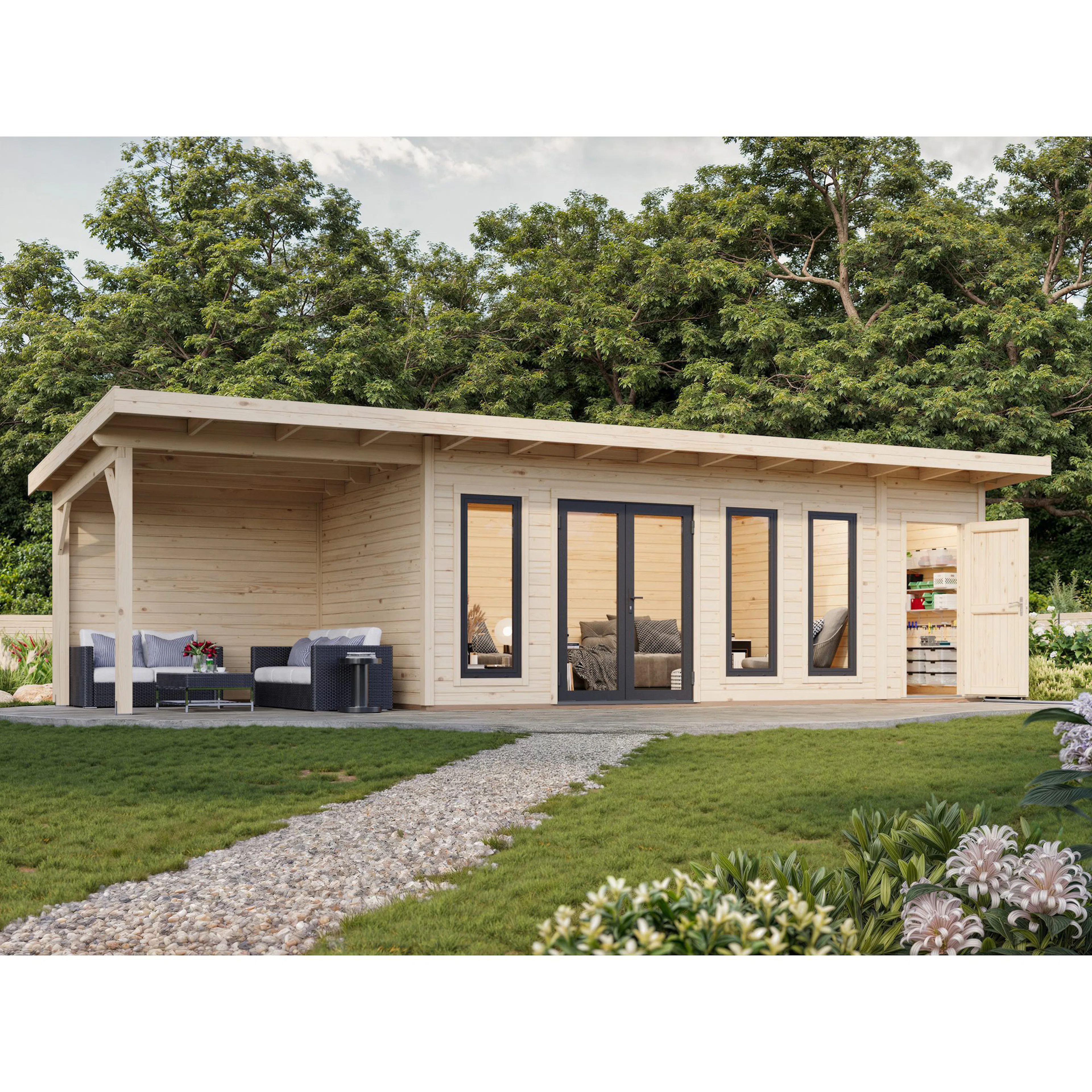 Stuga Palmako Aurelia 28,4 m² (inv. 27,1 m²)