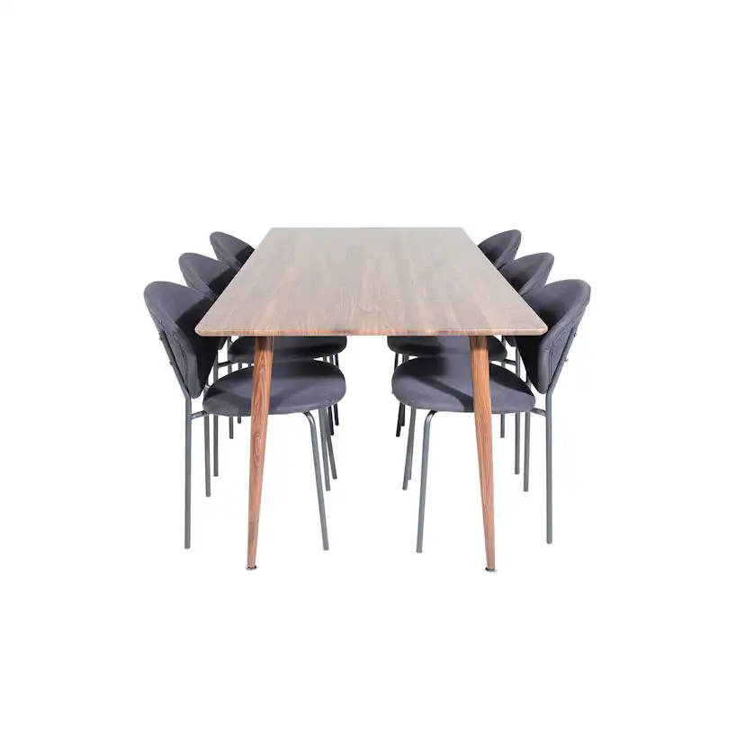 Matgrupp Venture Home Pobbie med 6 Valor Stolar