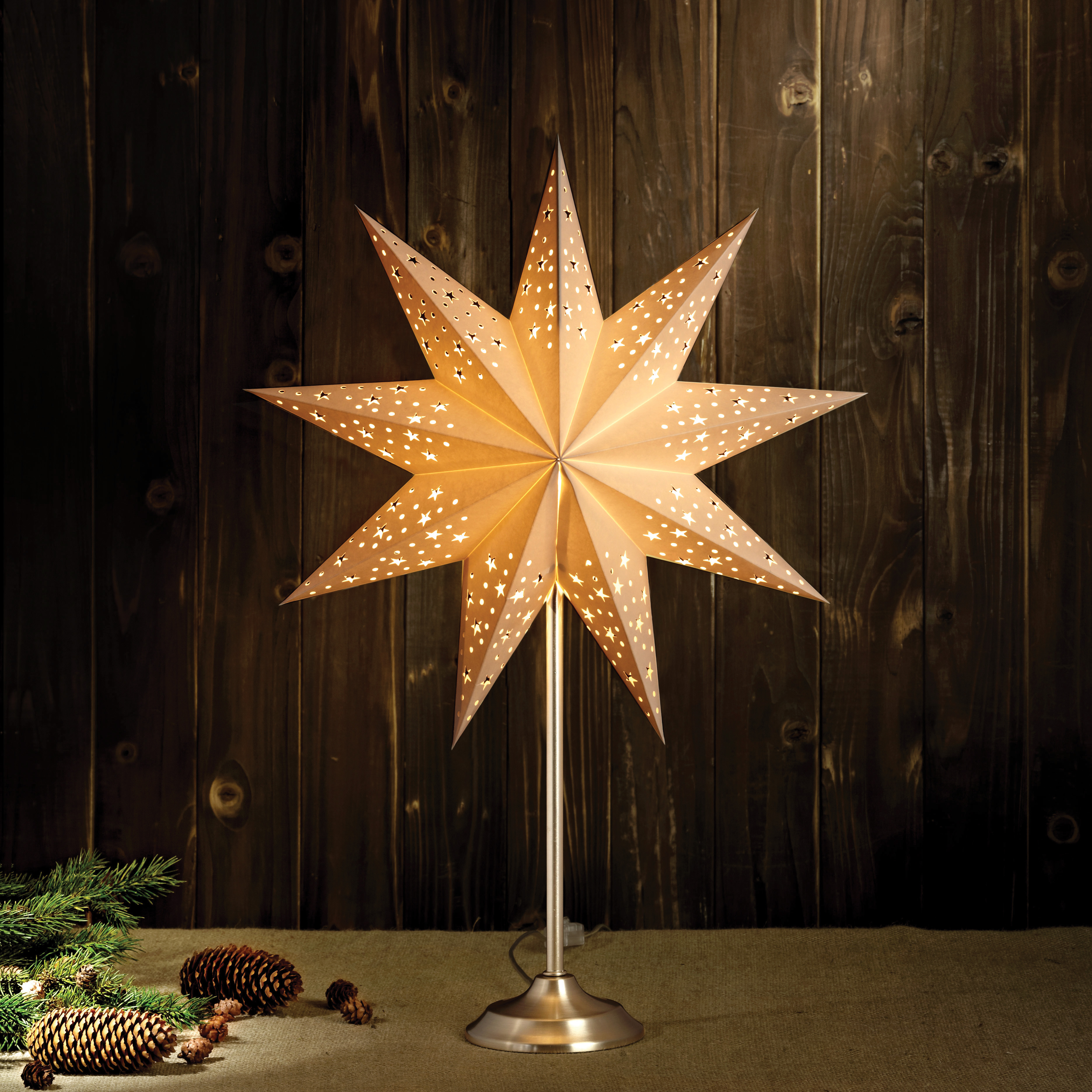 Adventsstjärna Markslöjd Solvalla