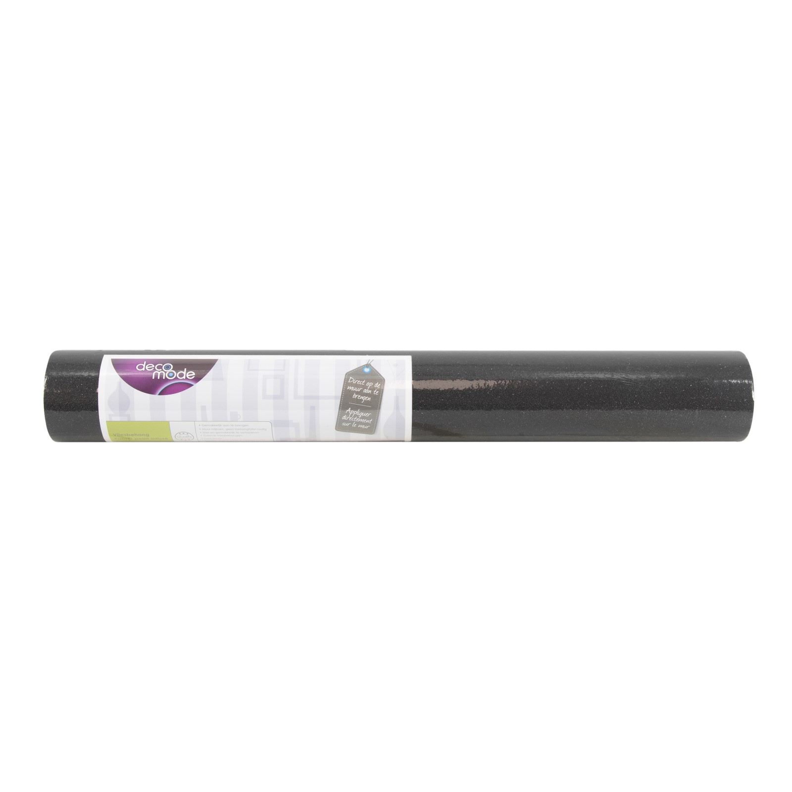 Tapet WOW Basic Glitter Svart