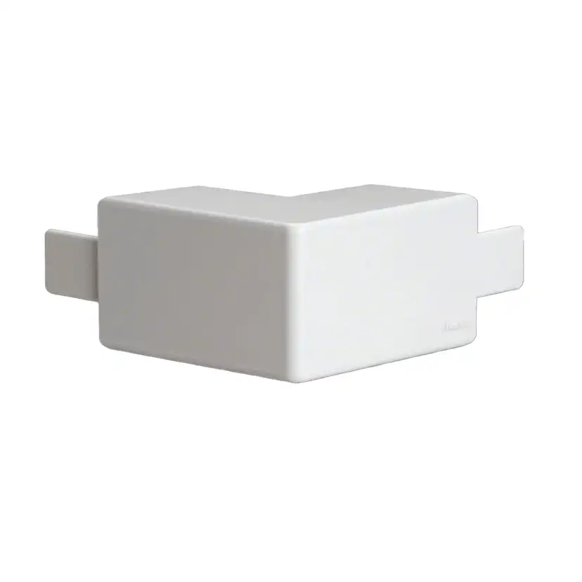 Ytterhörn till Matarkanal Hager LF/LFH Flexibel 20 x 35 mm Halogenfri Vit RAL 9016