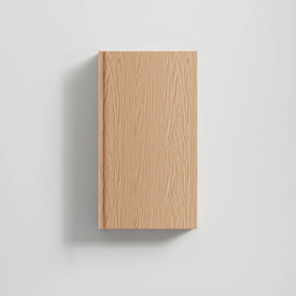 Väggskåp Carve 40/15 Natural Oak, 2 Hy, Hö Färg: Natural Oak, Hägning: Höger