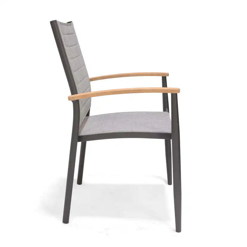 Trädgårdsfåtölj LifestyleGarden TOPAZ carver 4-pack