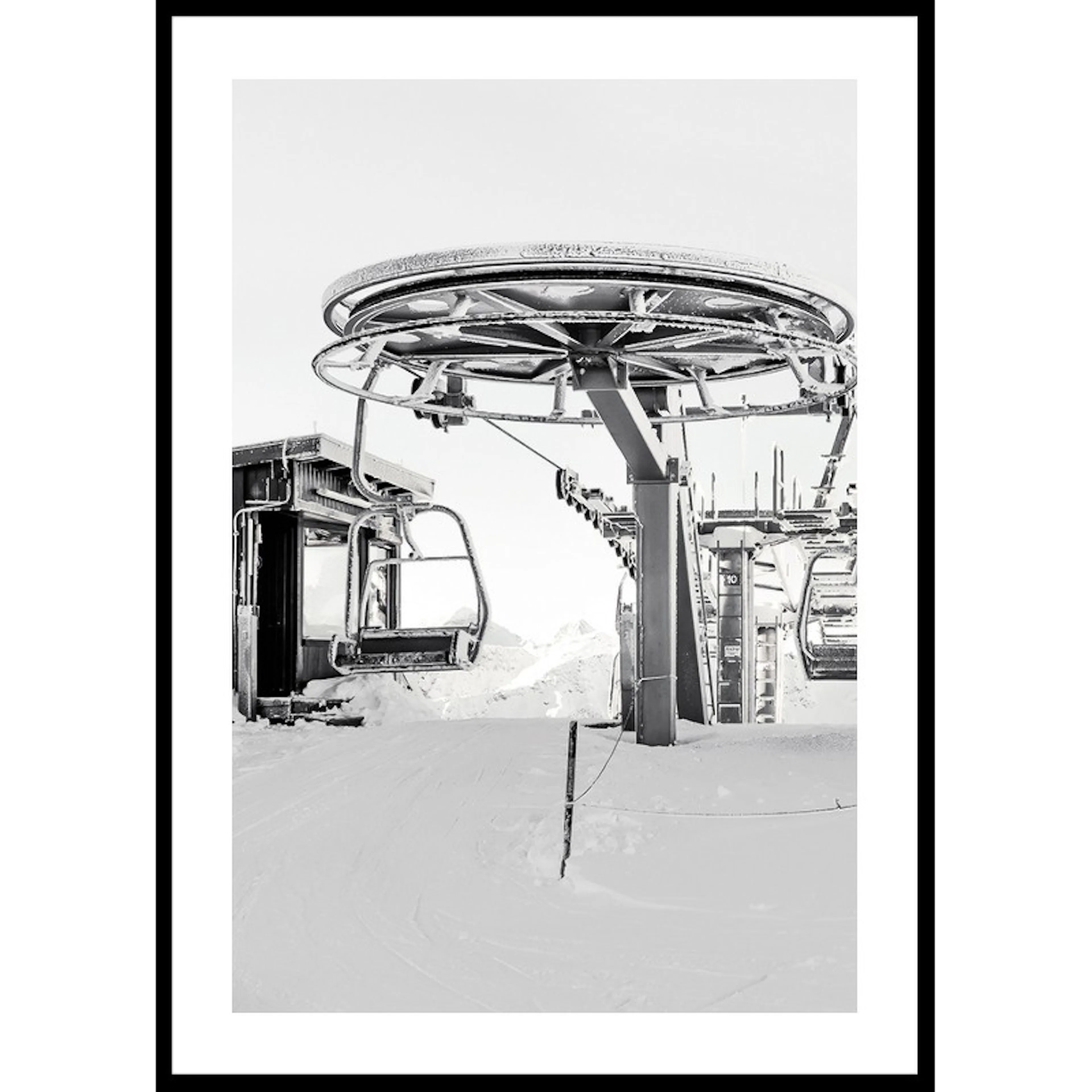 Classic Ski Lift 70x100 70x100 cm