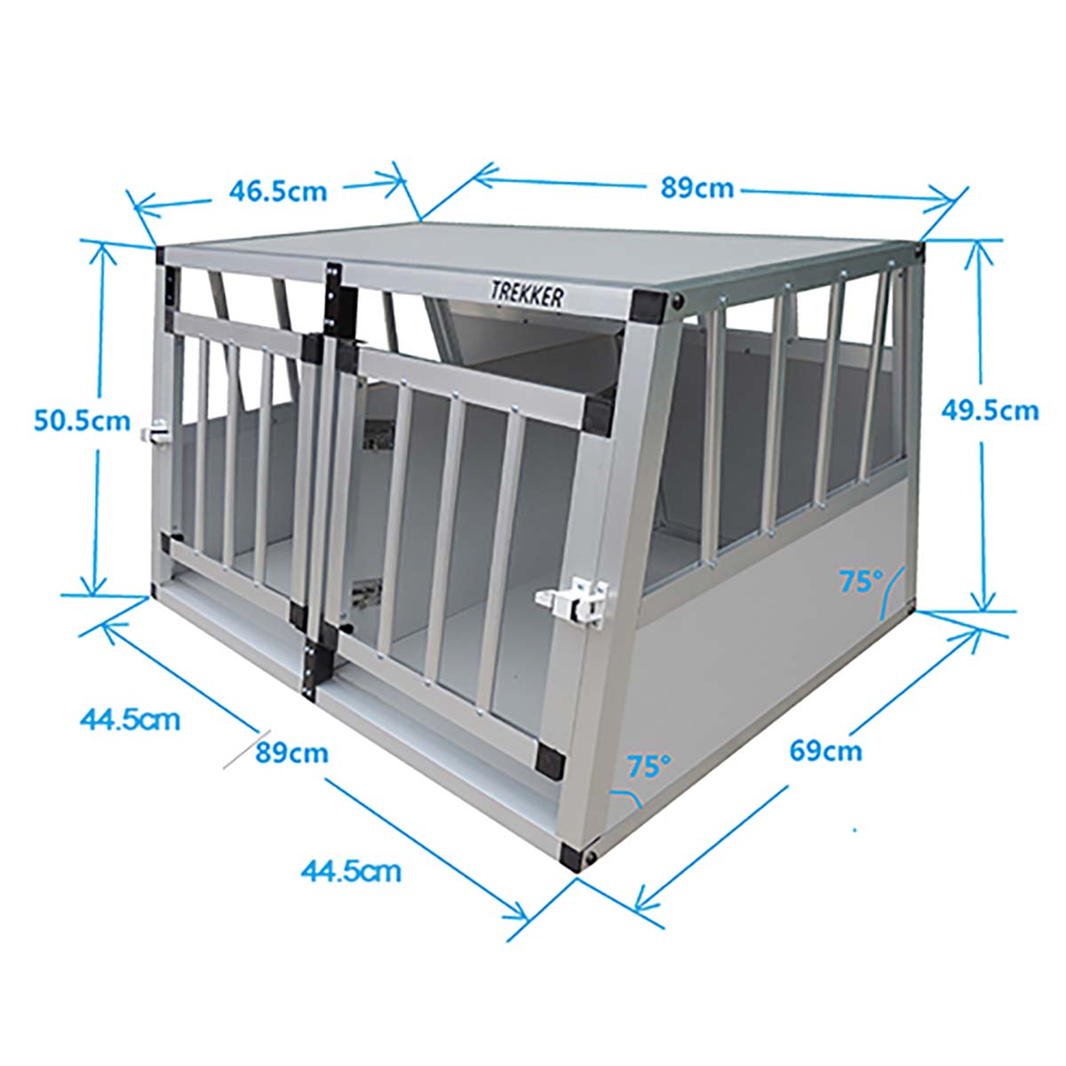 Hundbur Trekker L 89x69x50 cm