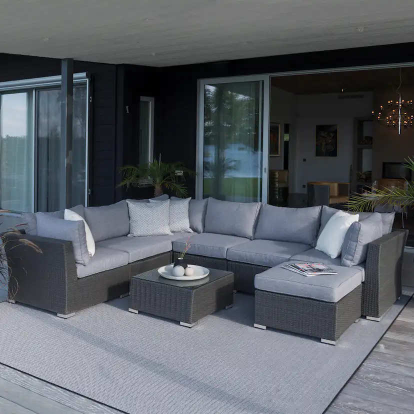 Loungegrupp Hillerstorp Madison 6-sits
