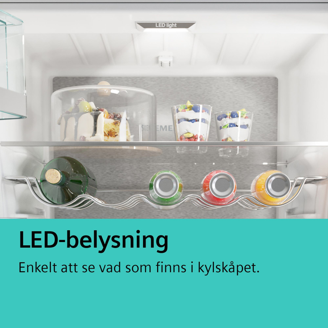Helintegrerad Kyl Siemens iQ500 KI42LADD1 Med Frysfack