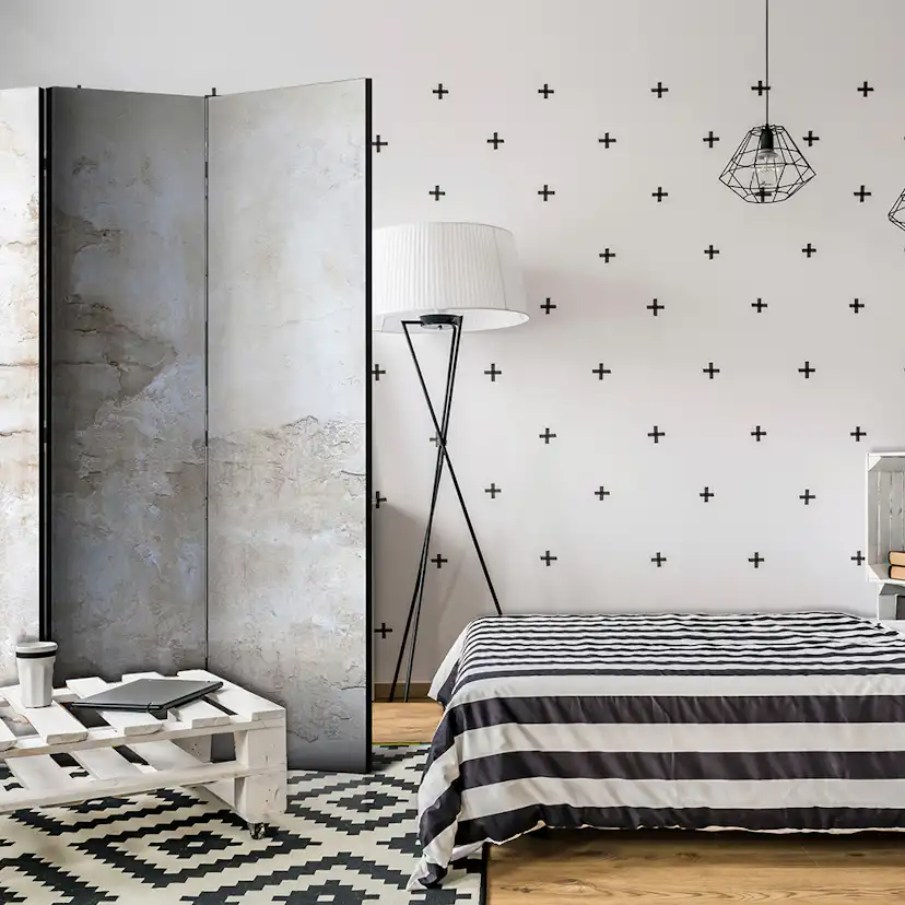Rumsavdelare Skärmvägg Arkiio Stony Story 135x172 cm