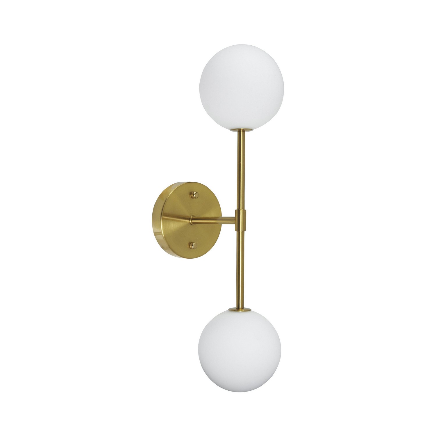 Sigma D vägglampa Guld Opal, 49cm Opal/Mässing