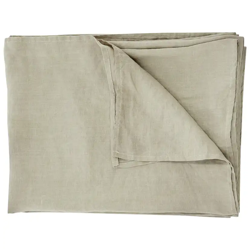 Milo Bedspread Linen Beige 260x260 cm Färg: Beige, Mått: 260x260 cm
