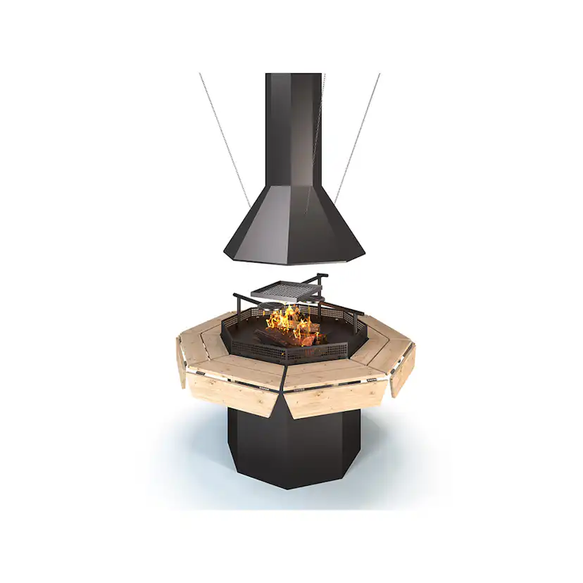Grill med skorsten Nordkapp S8