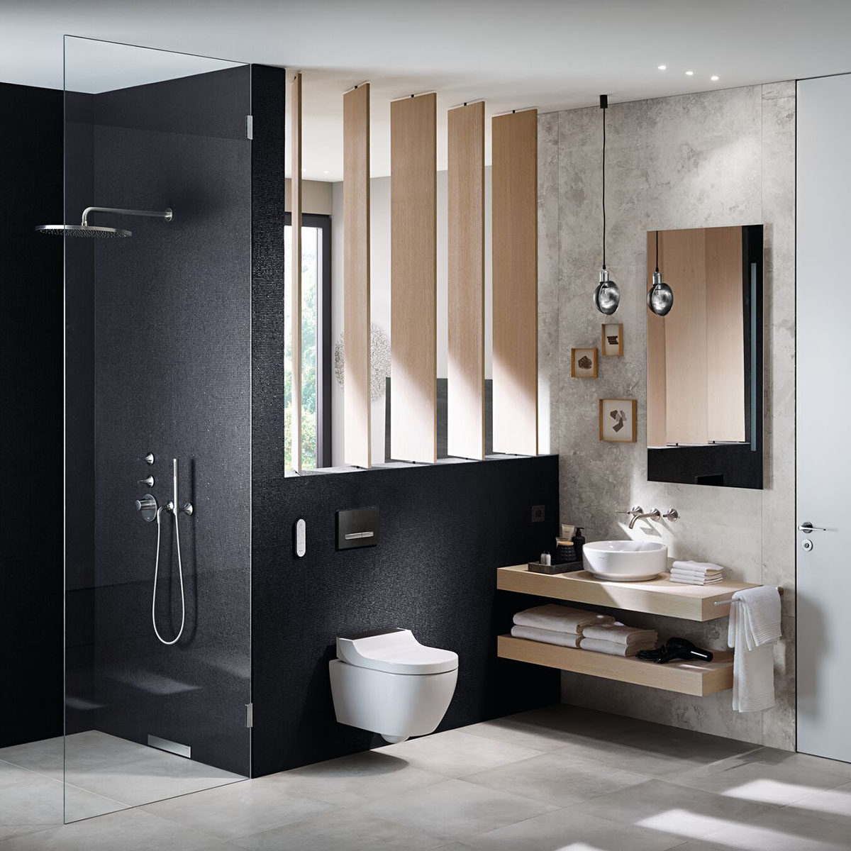 Vägghängd Duschtoalett Geberit AquaClean Tuma Comfort