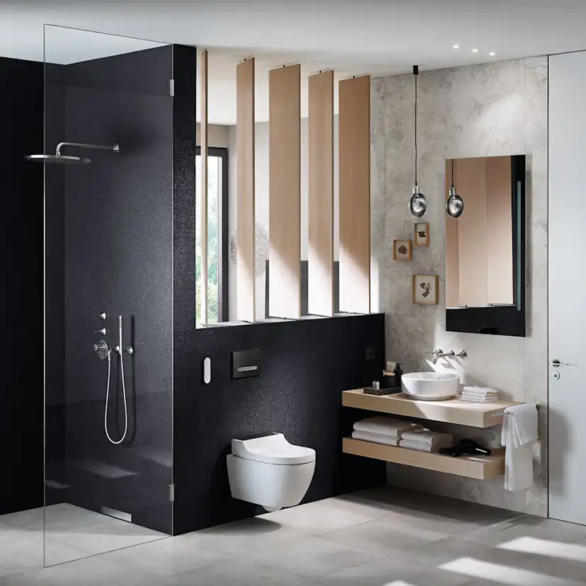Vägghängd Duschtoalett Geberit AquaClean Tuma Comfort