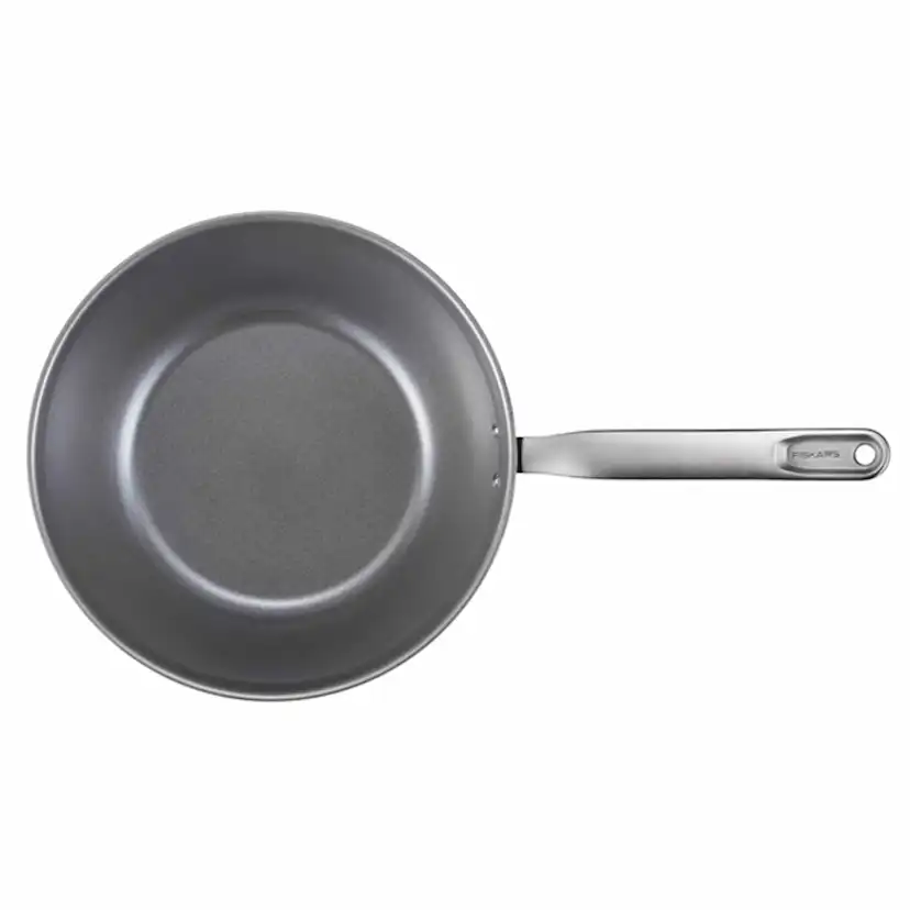 Wokpanna Fiskars All Steel 28 cm Med Non-Stick Beläggning