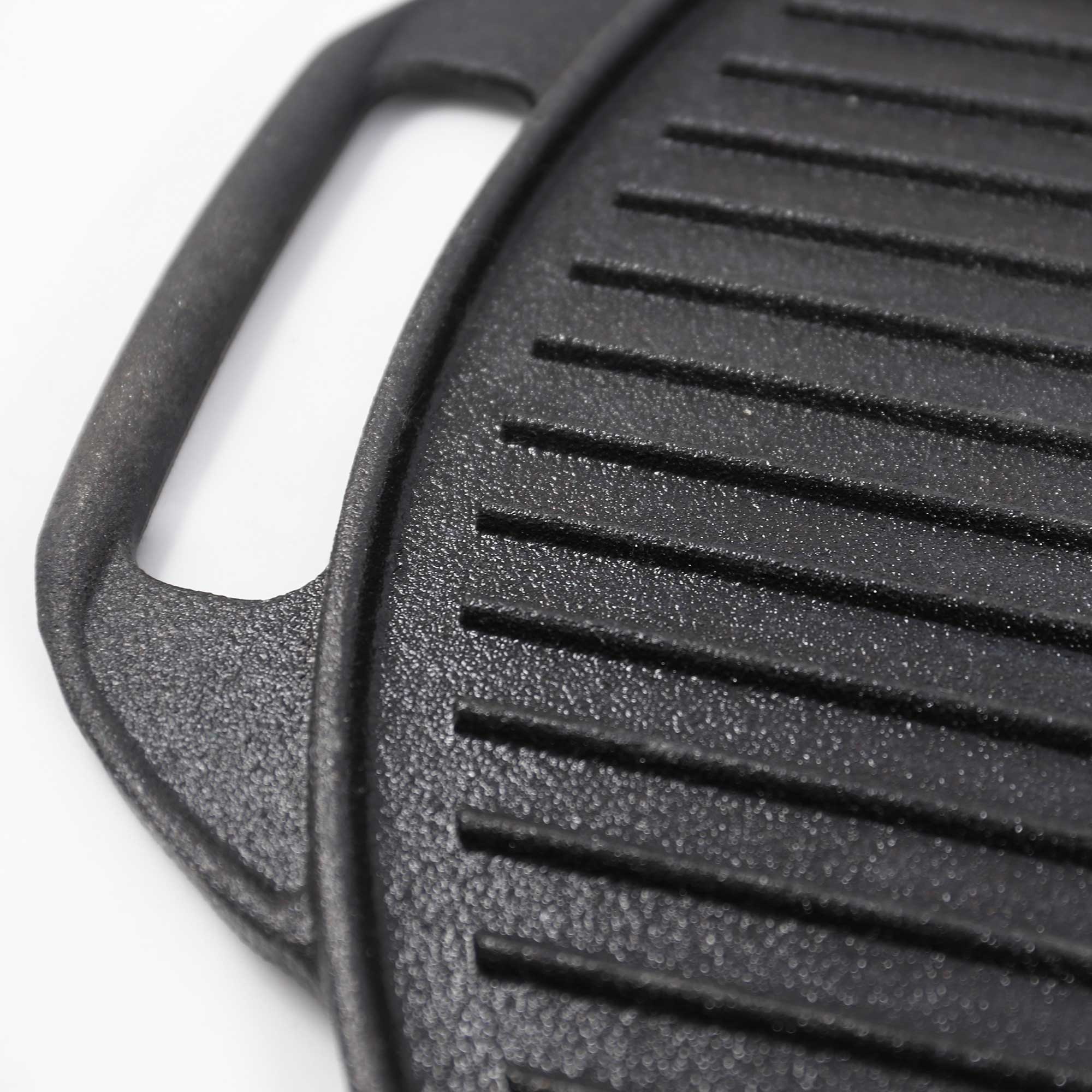 Grillpanna Muurikka Svart Gjutjärnspanna 42cm